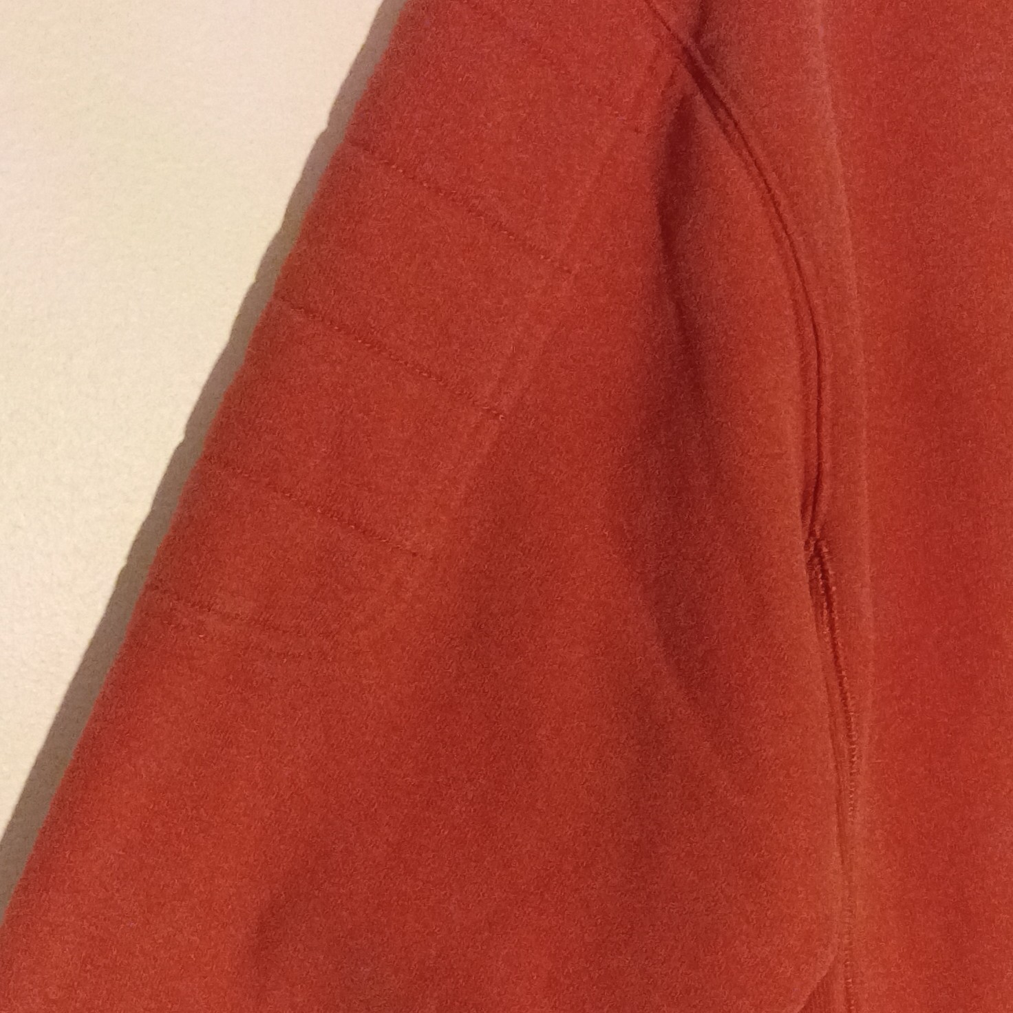Champion Reverse Weave Sweatshirt Medium Rust Orange Embroidered Logo