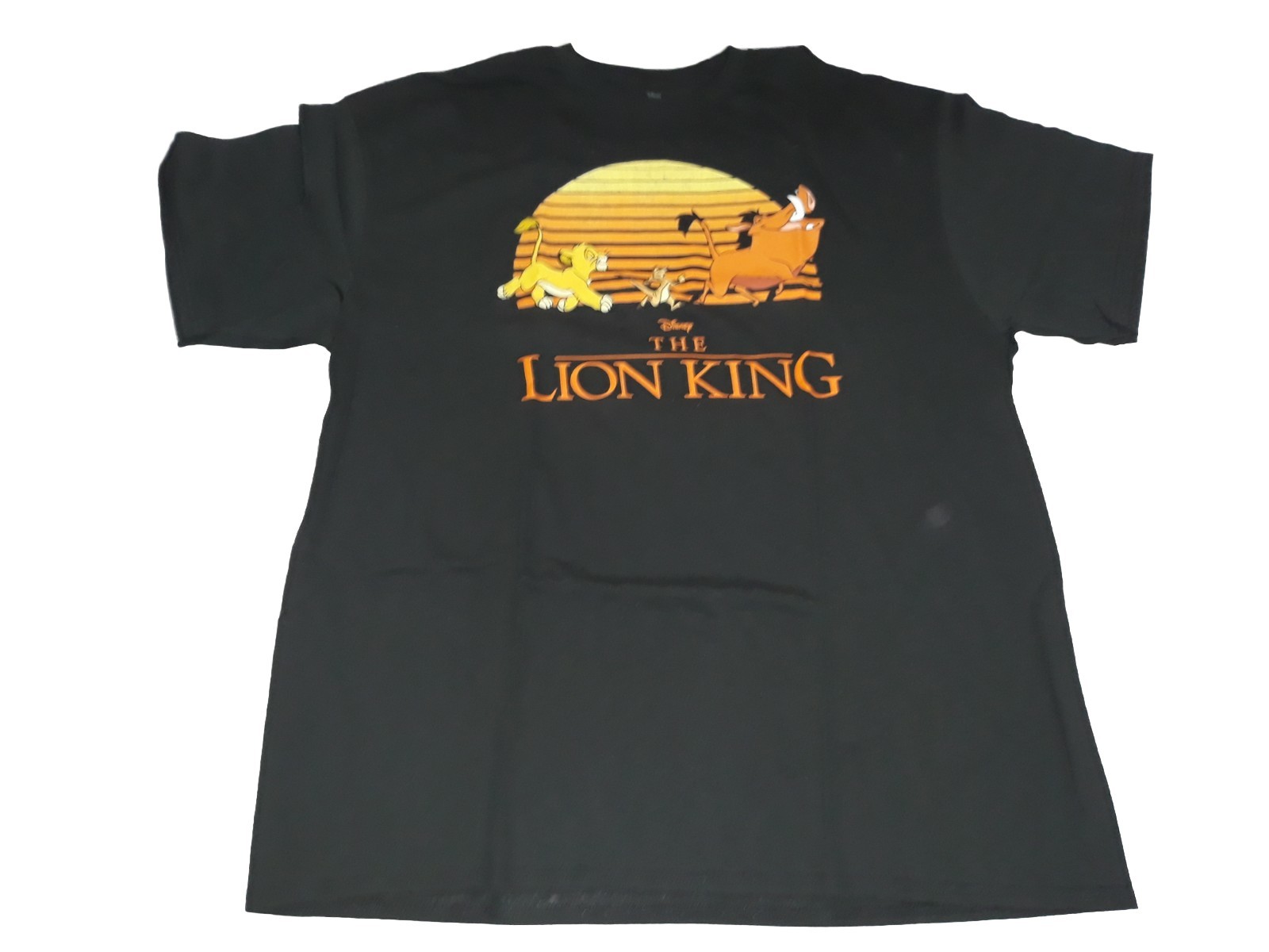 Disney The Lion King Shirt Timon Pumbaa Simba Logo Shirt Men’s XL / X-LARGE NEW