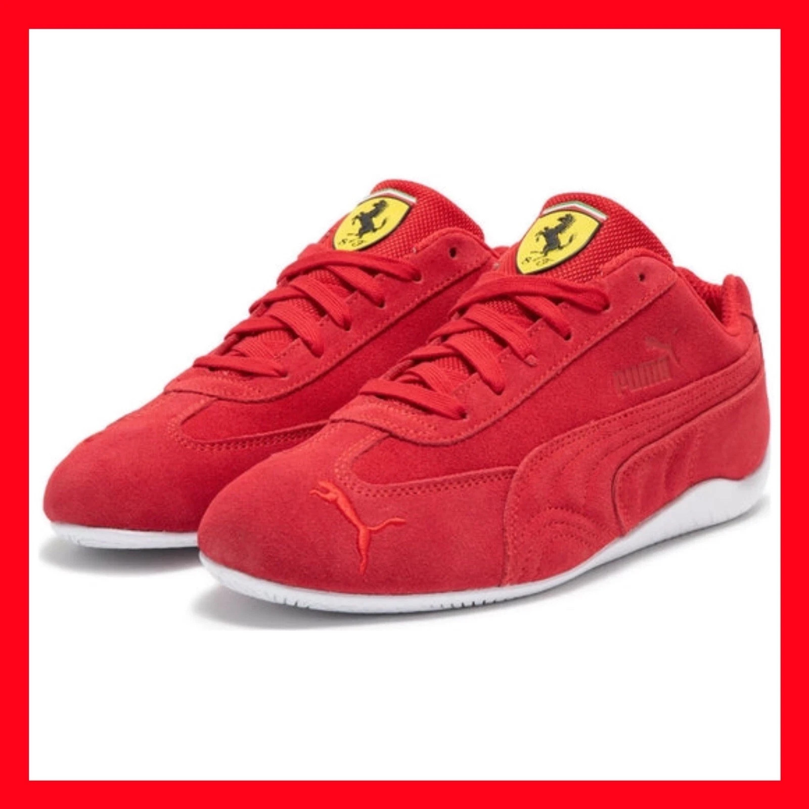 Puma Scuderia Ferrari x Speedcat Rosso Corsa Mens Shoes 307822-02 NEW Sz 11, 12