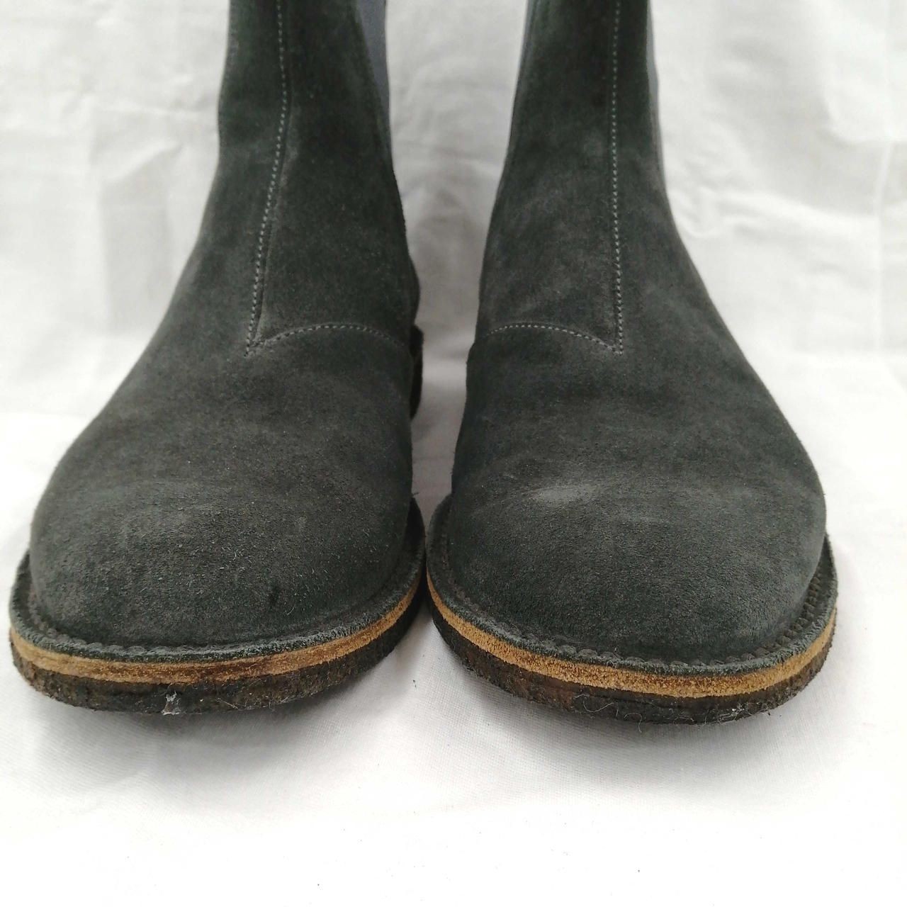 BOTTEGA VENETA SUEDE BOOTS Unknown.Gray Used