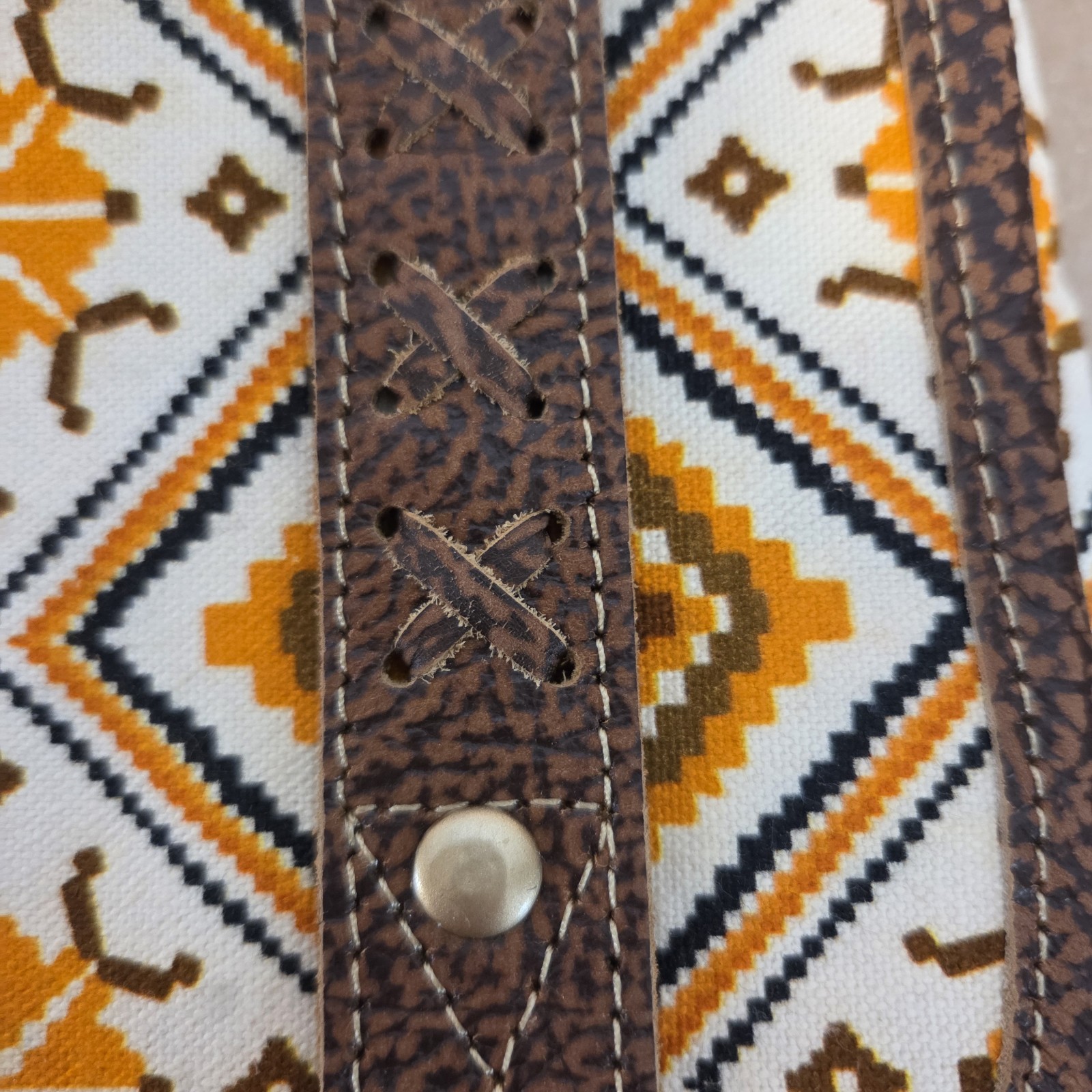 Myra Bag Canyon Star Orange & White Concealed Carry Bag NEW NWT Crossbody