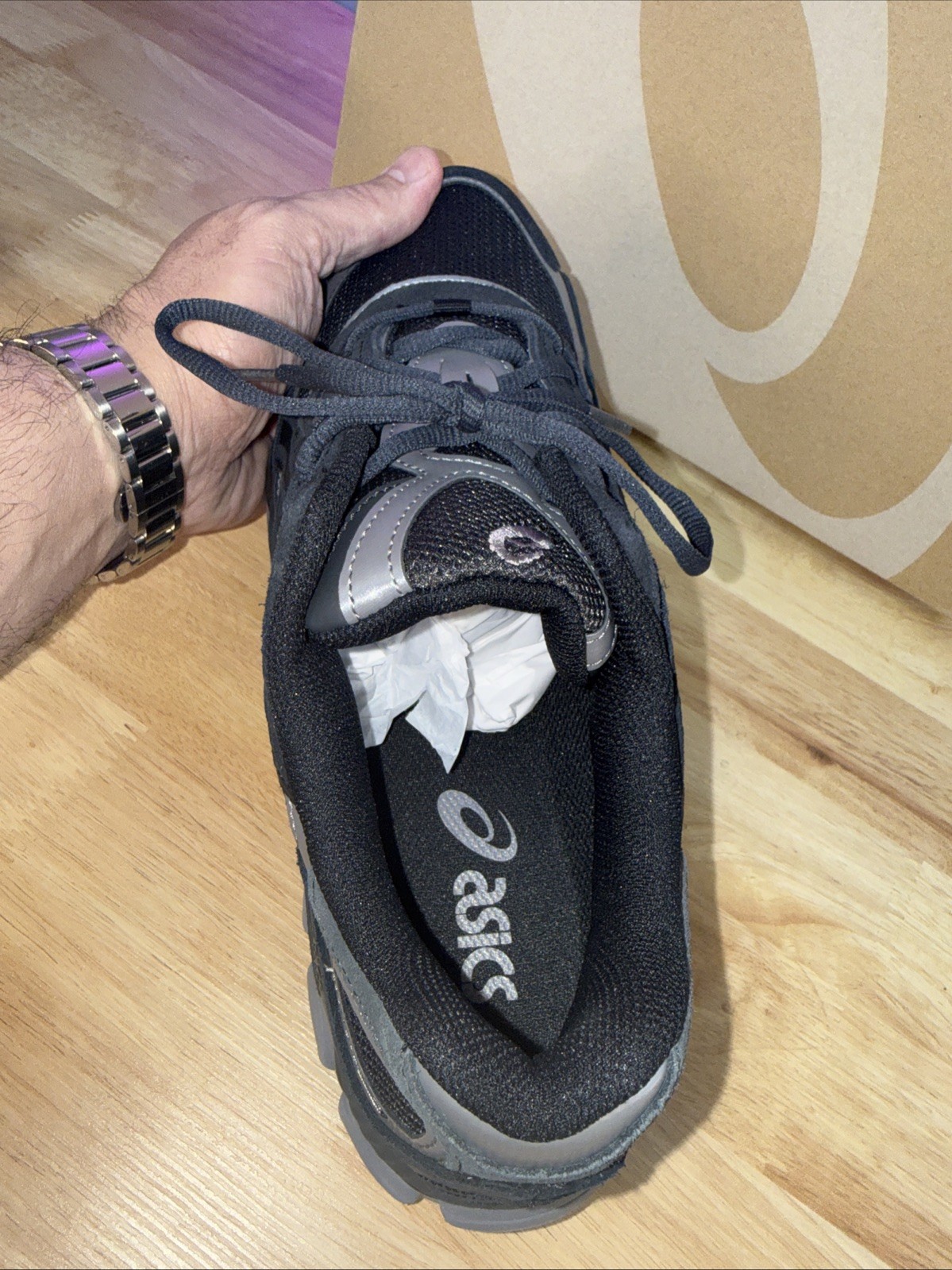 ASICS Gel NYC Graphite Grey Black Men’s Perfect Daily Trendy Casual Fashion