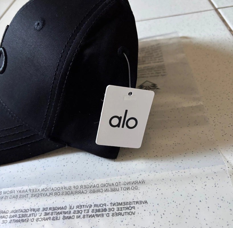 Black Mesh Trucker Hat Adjustable Snapback Unisex Baseball Cap New With Tags