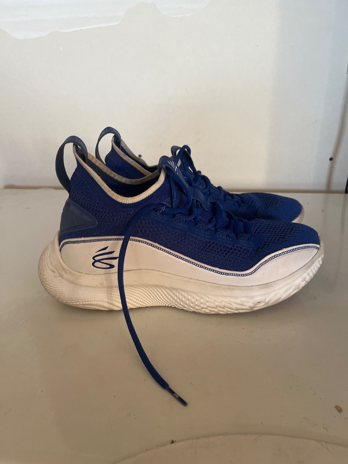 Size 9.5 – Under Armour Curry 8 Royal Blue