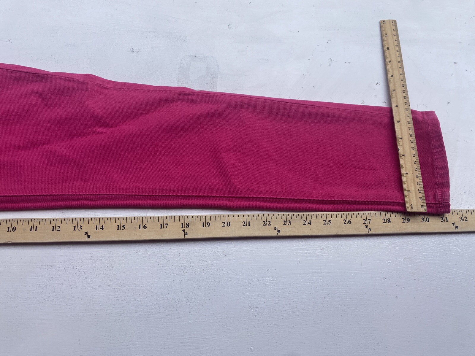 Women’s Ralph Lauren Sport Cotton Blend Pink Jeans 28 Waist 32 X 31