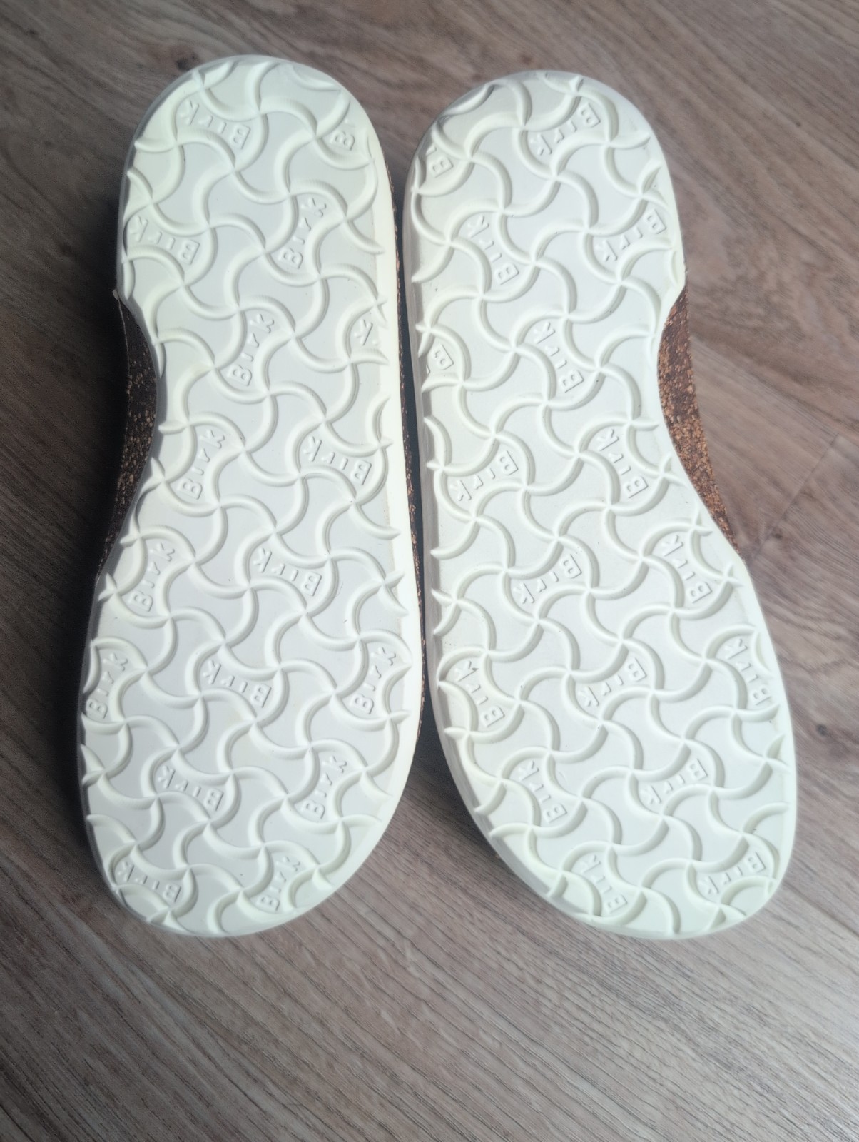 Birkenstock Callan Slip On Convertible Leather Shoes Womens 7-7.5 Eu 38 White