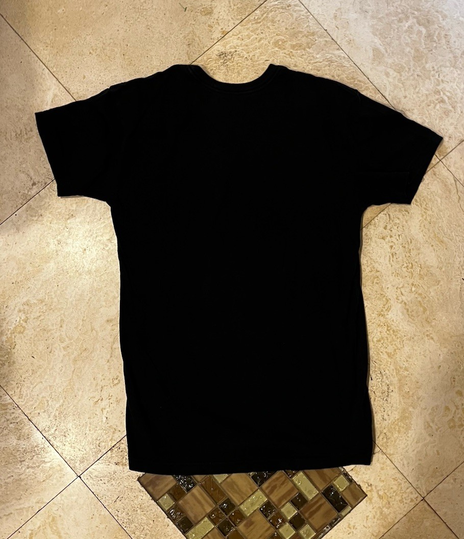 2010 RARE Hurley “Black Magick” artwork by Chet Zar Crew Neck Knit T-Shirt L