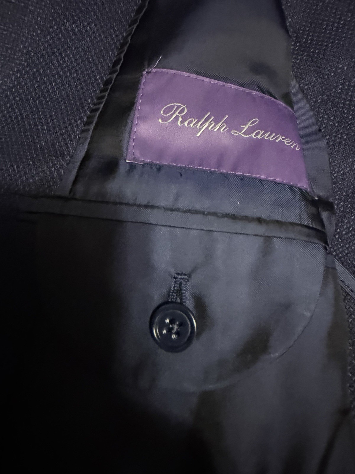 NWT $1995 Ralph Lauren Purple Label Hadley Hand-Tailored Sport Coat 42R ❗️Defect