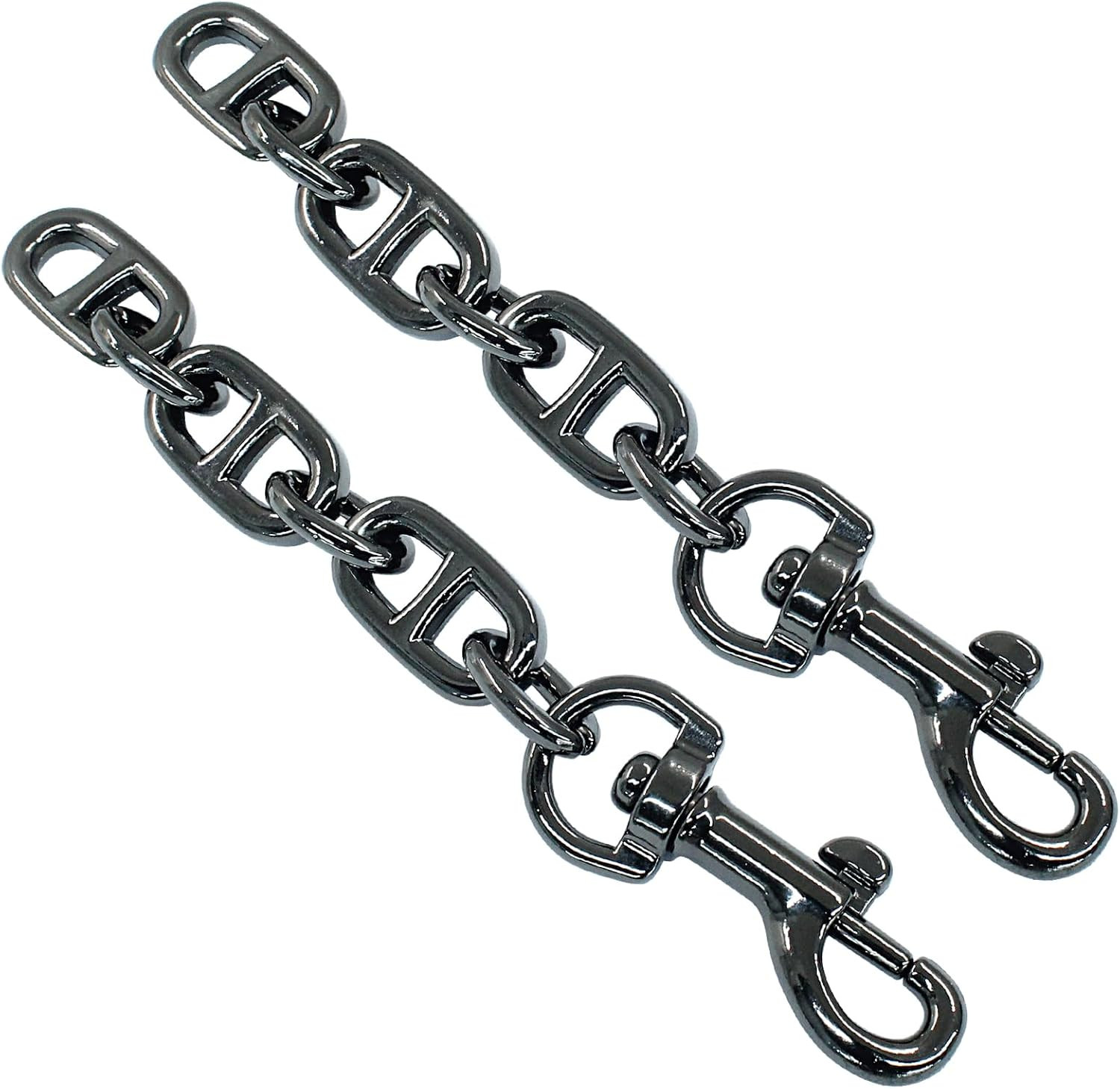 2Pcs Purse Strap Extender, 4.7 Inch Bag Extender Chain, Metal Chain Strap Extend