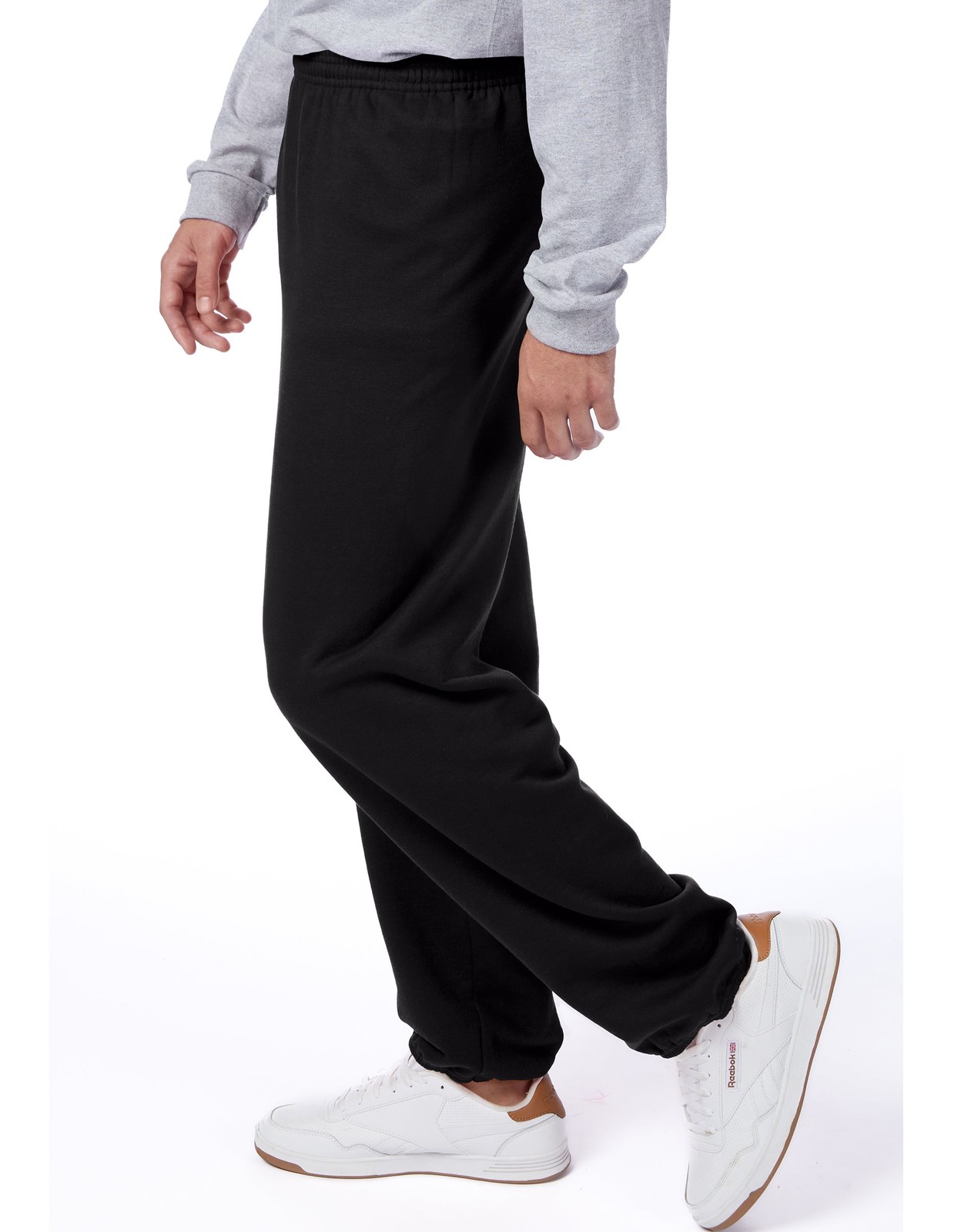 Hanes Men Sweat Pants ComfortBlend EcoSmart Gym Sport Workout Fleece Elasticized