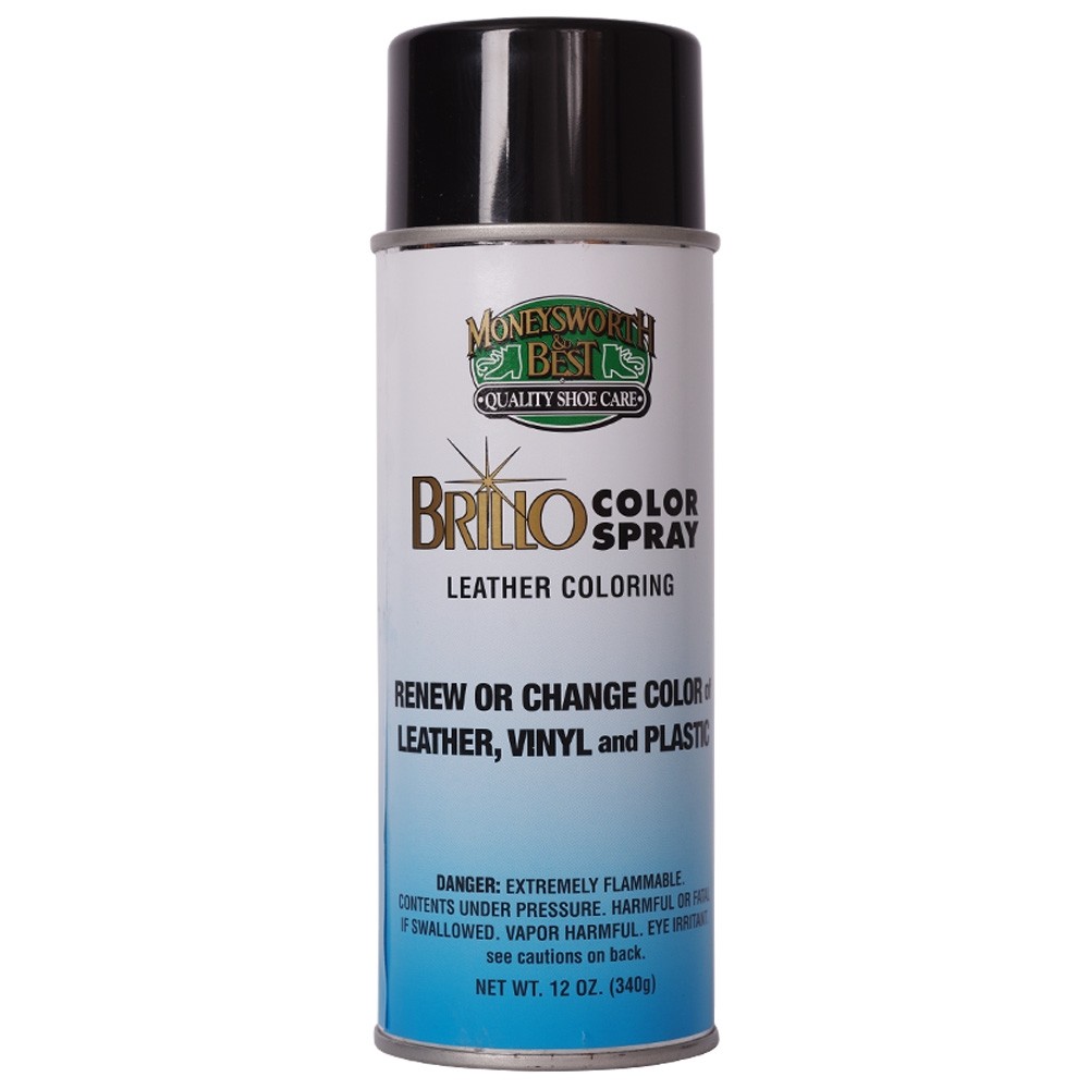 Moneysworth & Best Brillo Leather/Vinyl/Plastic Color Renew – Dark Brown 12 oz
