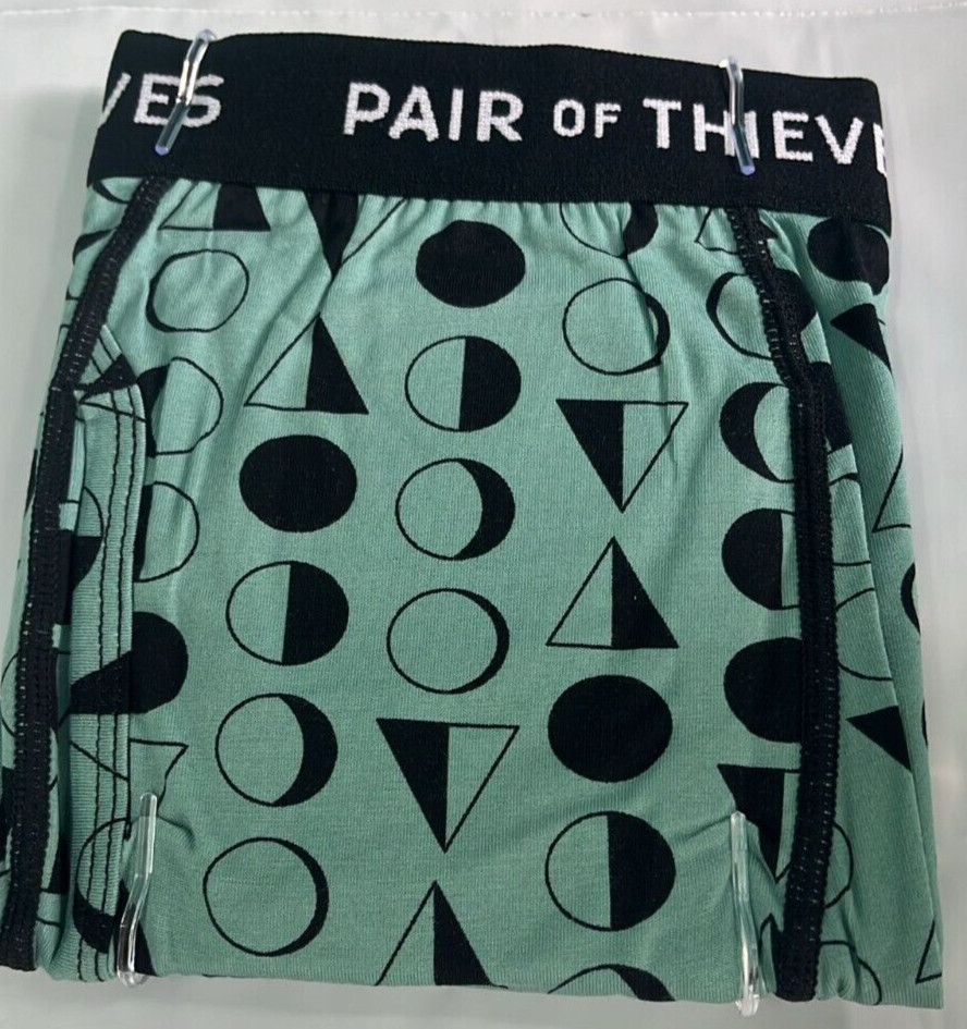 Pair of Thieves Men’s Super Fit Boxer shorts -size xL/soft moss/1 Pack SEALED