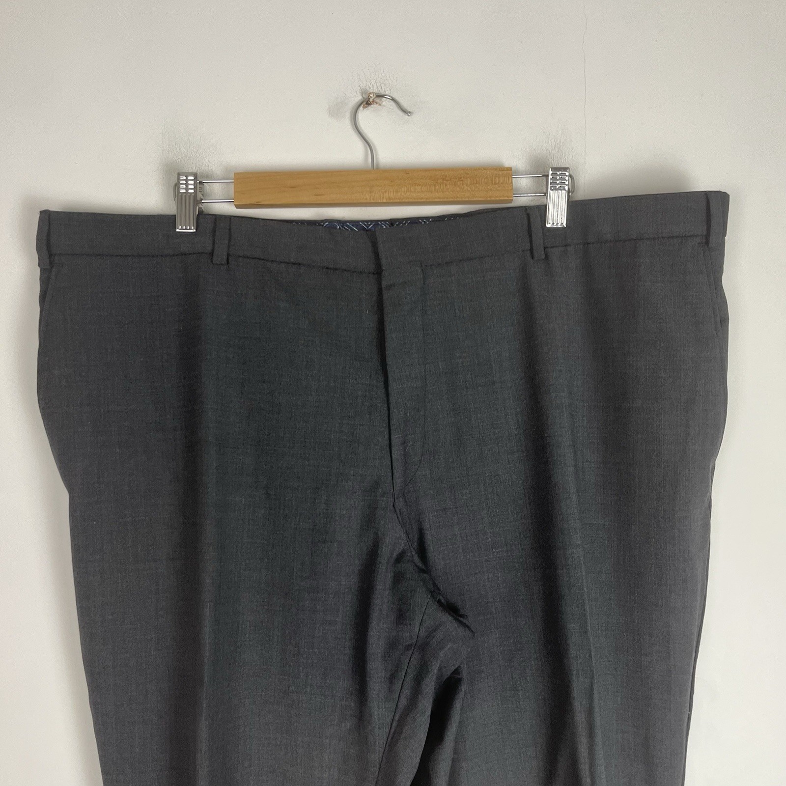 Ted Baker 3 Piece Suit Men’s Dark Grey 50S Jacket 44W 29L Trousers Slim Fit