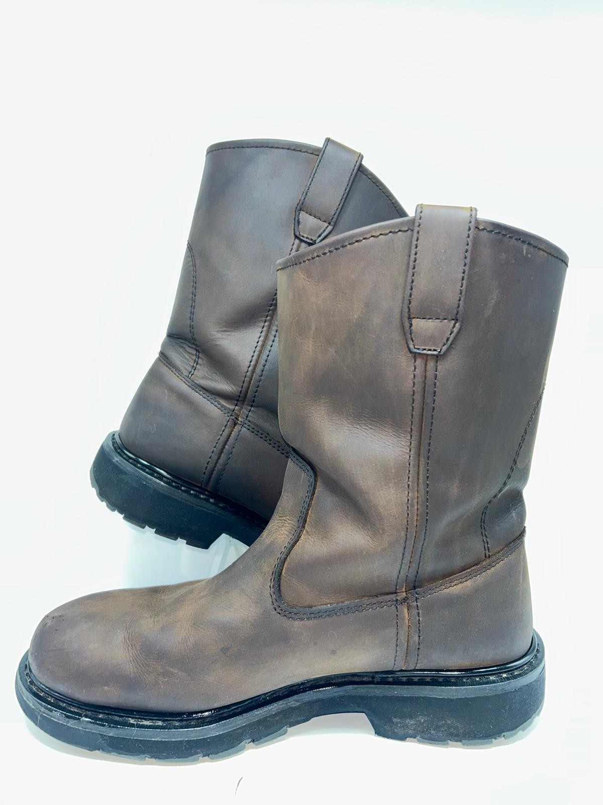 Wolverine Floorhand Wellinton Men`s Work Boots W04727 Dark Brown Size 11.5 EW