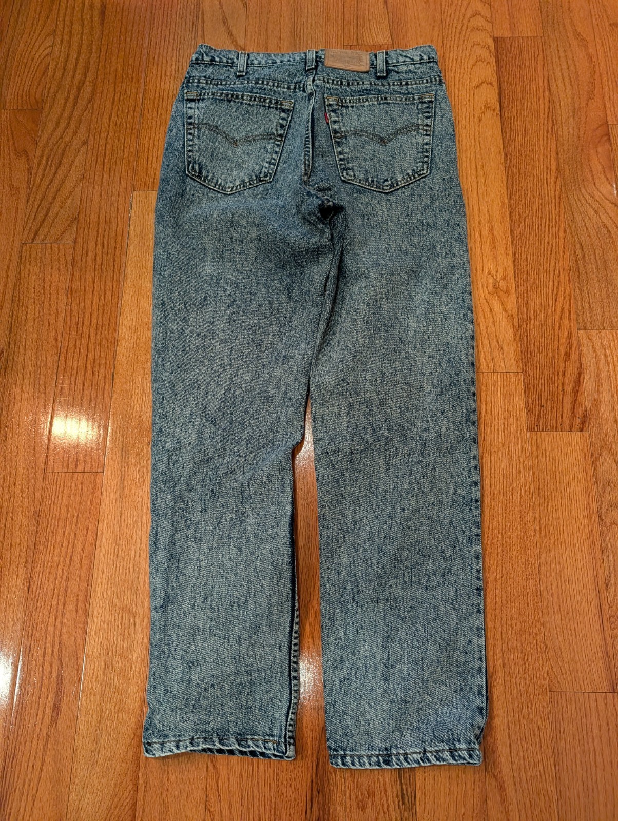 Vintage Levi’s 540 Blue Acid Wash Jeans Mens 33×32 Relaxed Straight Leg Denim