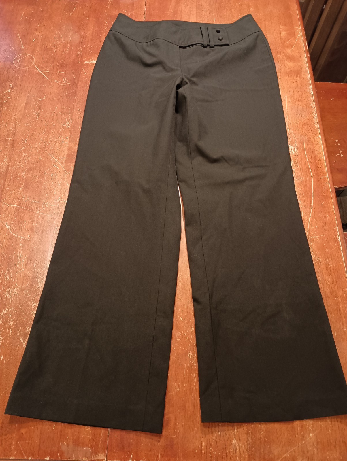 Worthington Stretch Women’s Black Hook Zipper Closure Dress Pants Size 6
