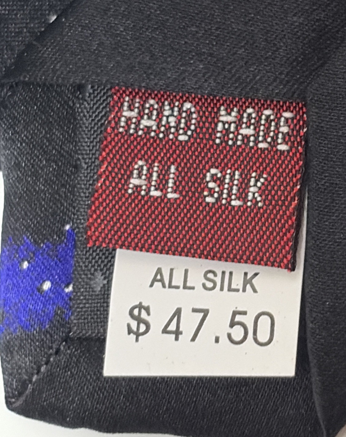 Museum Artifacts Neck Tie Man On The Moon Hand Made All Silk New With Tags