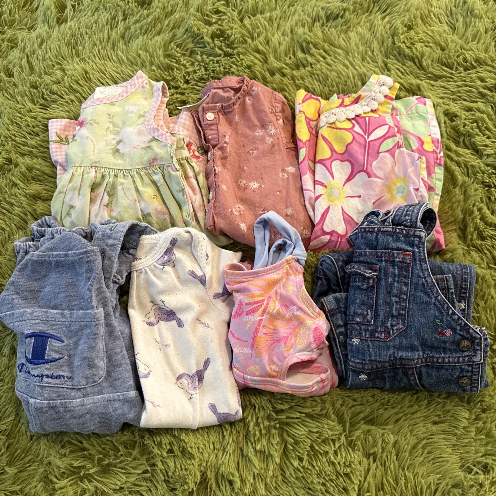 12M Baby Girl Clothes Lot – 7 pieces