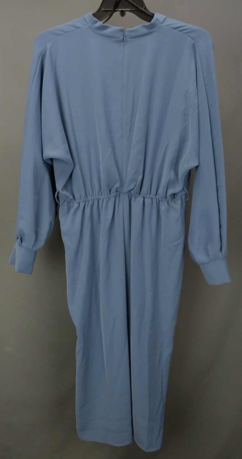 Donna Karan New York V-Neck Long-Sleeve Dress MSRP $249 Size 14 # 14B 2537 Blm