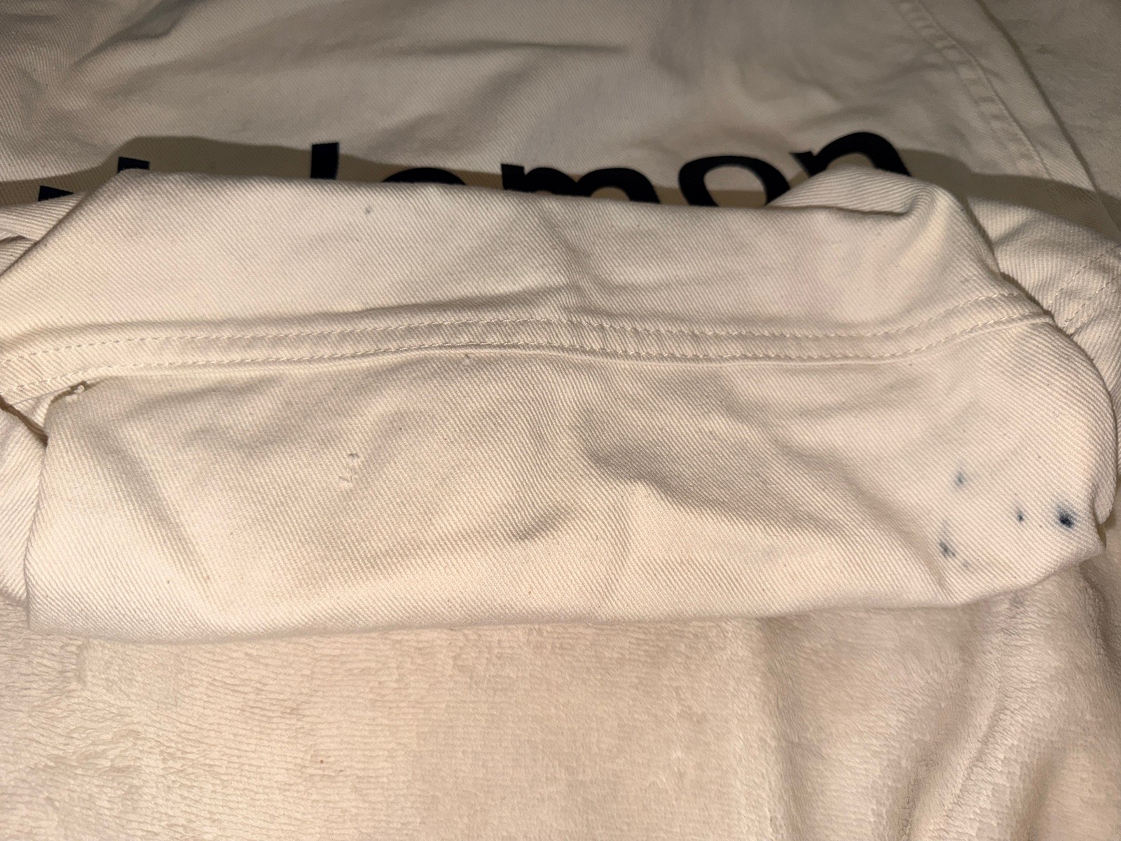 LULULEMON Cotton Double Handle Canvas Tote Shopper Bag – 17L