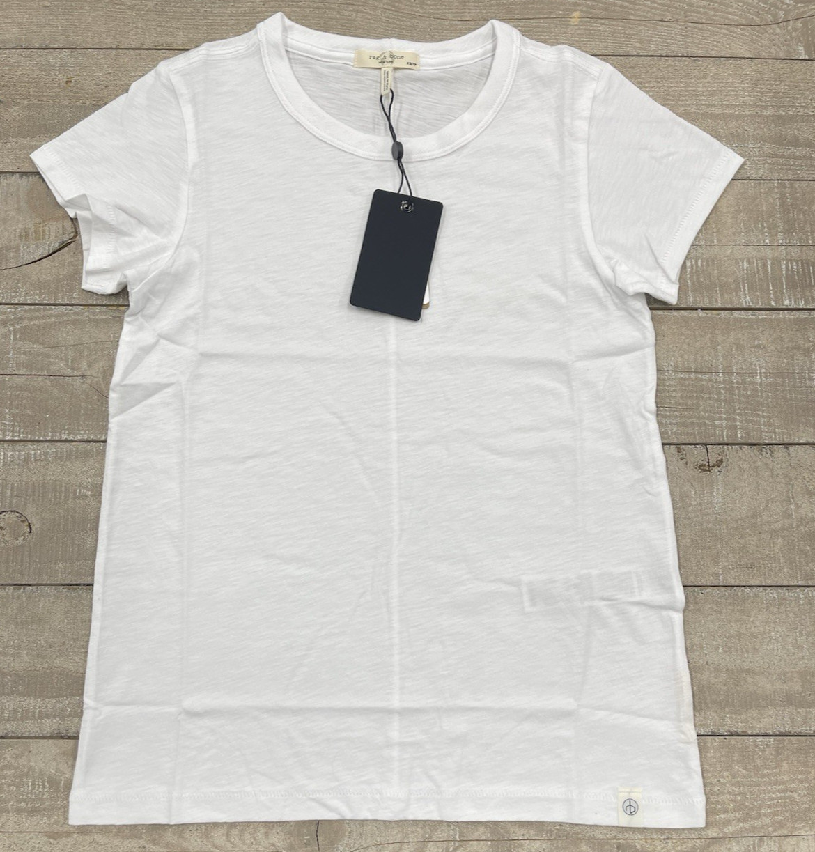 NWT Rag & Bone $158 The Slub Tee 2 Pack In White Size: Small