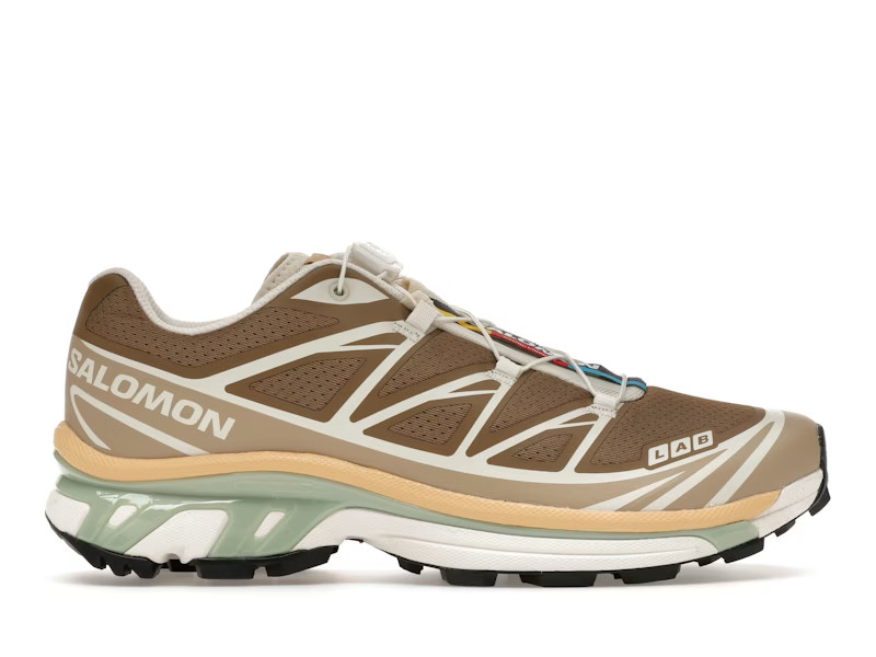 Size 7 Salomon XT-6 Coyote Brown Sahara Sun L49205700
