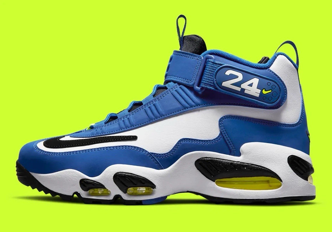 Nike Air Griffey Max 1 Varsity Royal Black Volt Sneaker DJ5161-400 Men Size 11.5