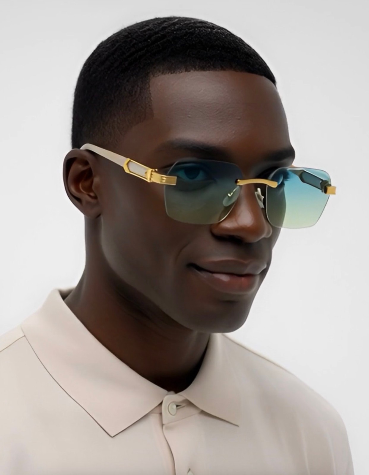 Hip Hop Shades Men Sunglasses Designer Oceanic Color Modern New Style Rapper New