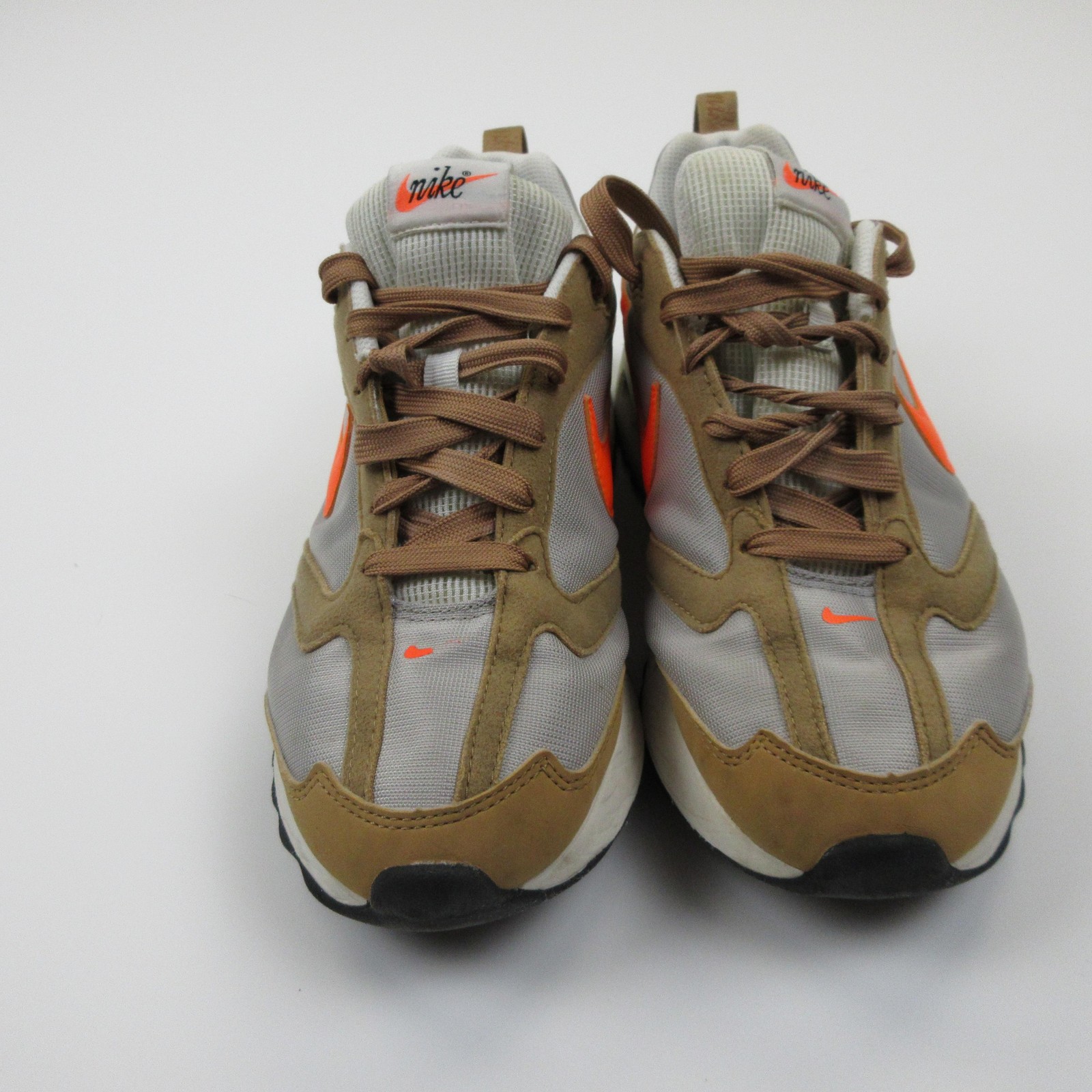 Nike Air Max Dawn Shoes Mens Size 9 Tan Gray Orange Running Sneakers DM0013-700
