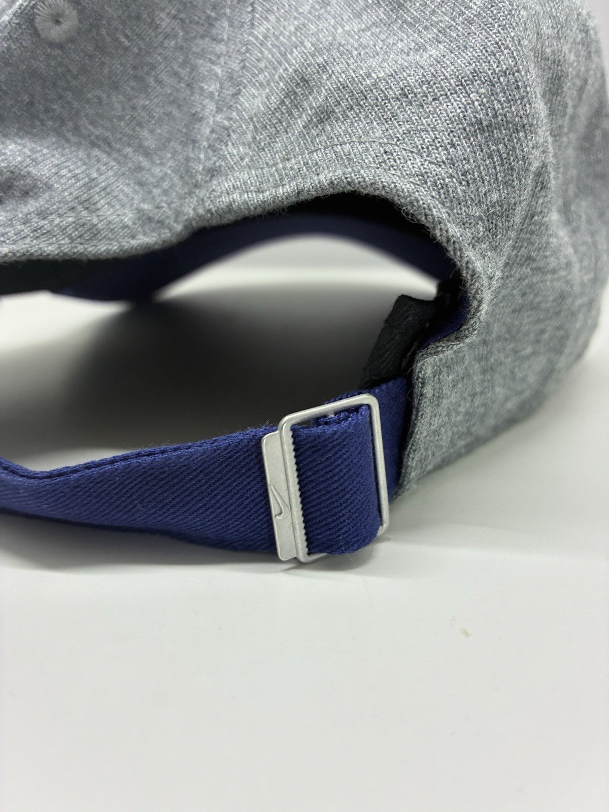 Nike Heritage 86 Dri Fit LA Dodgers Baseball Cap Hat Adjustable OS Gray Blue