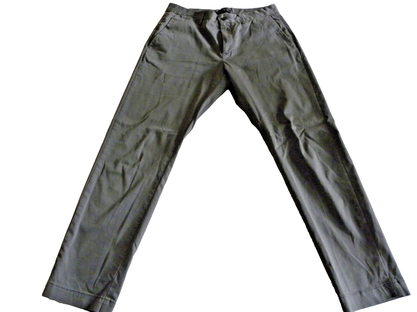 Banana Republic Aiden Slim Fit Chino Pants Men’s 32×30 Dark Gray Greenish