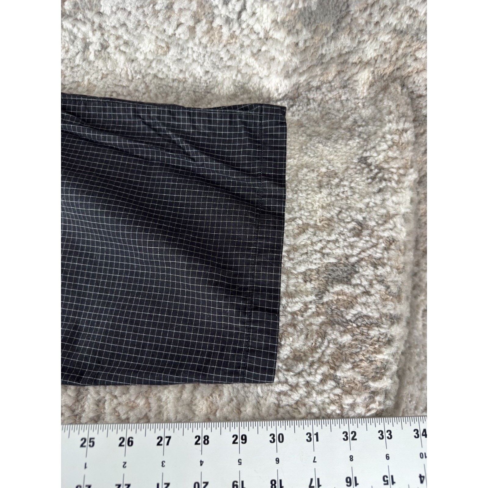 Polo Ralph Lauren Size XL Checker Straight Leg Casual Elastic Waist Pants Black