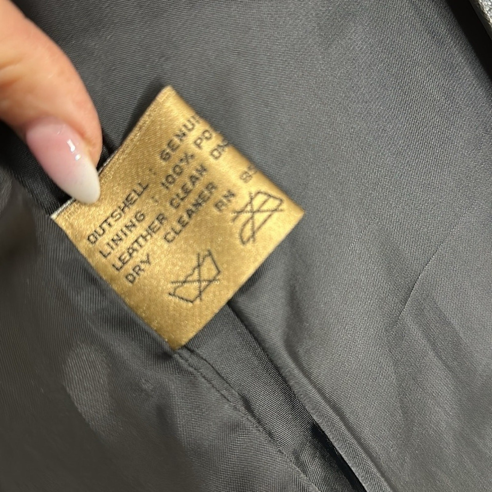REM GARSON Ladies’ Vintage Leather Jacket, Size M, EUC