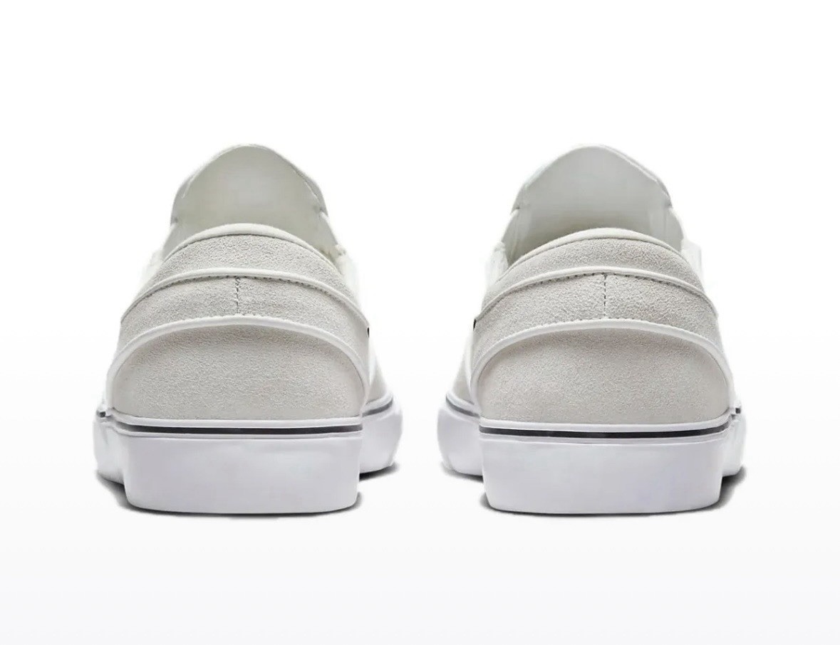Size 12 – Nike Zoom Men’s Stefan Janoski+ Slip SB Summit White Black No Lid