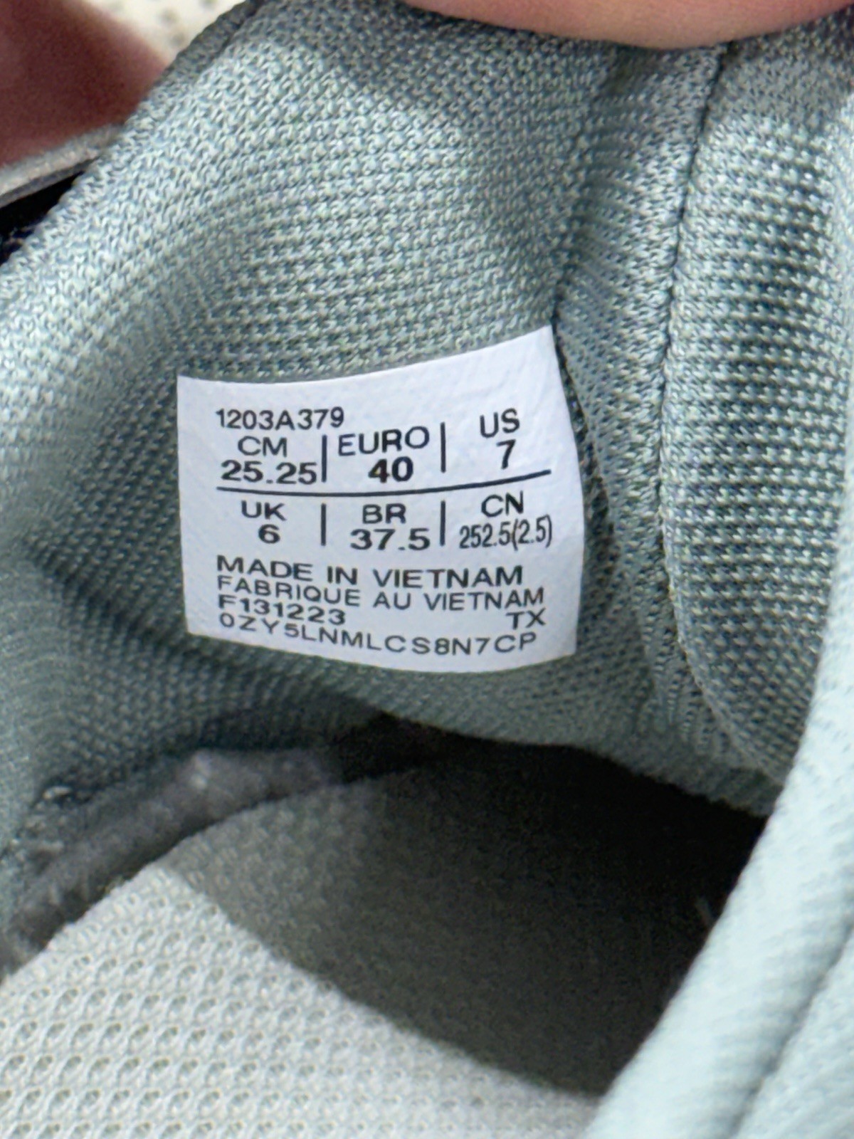 Asics Gel-Lyte III OG Men’s Size 7 Light Sage Slate Grey Sneakers