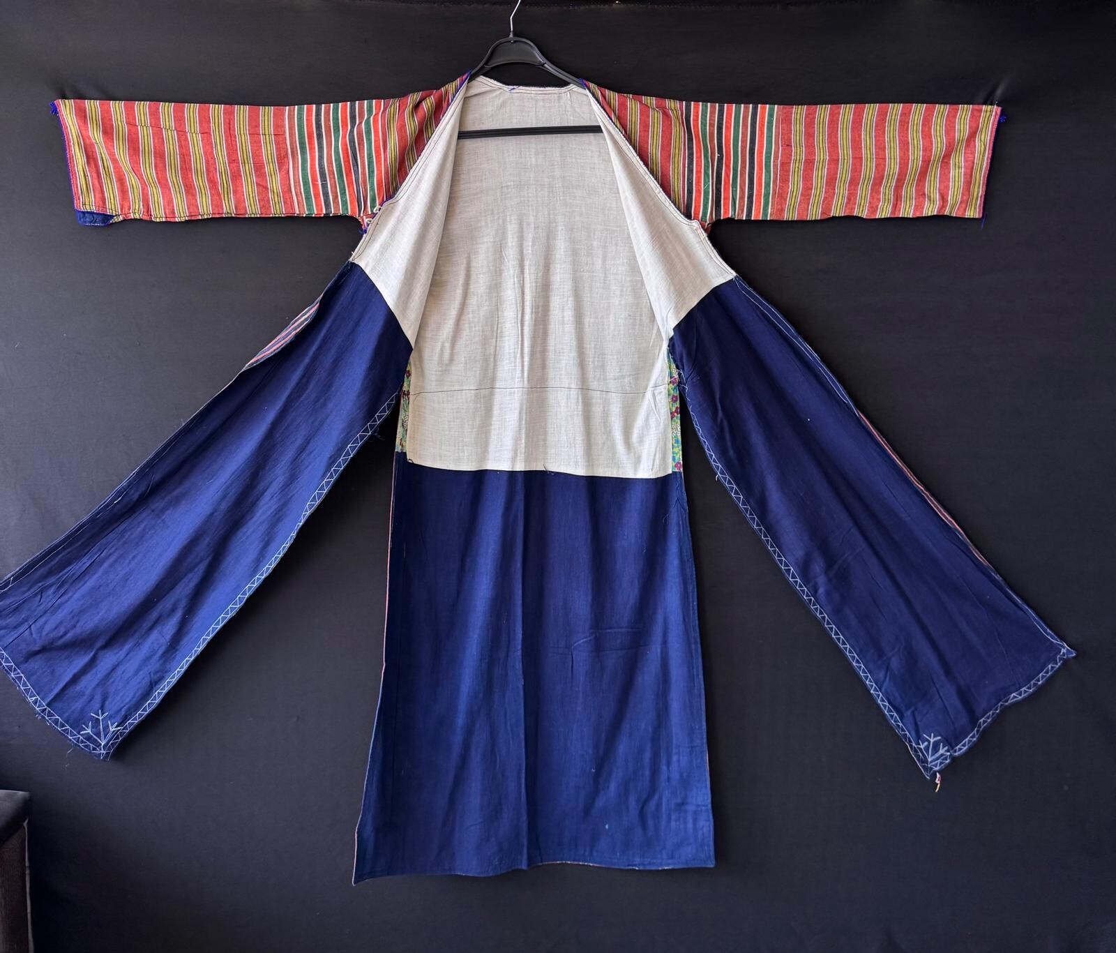 Antique Ottoman Silk Turkish Women’s Costume, Anatolian Three Skirts, Antique
