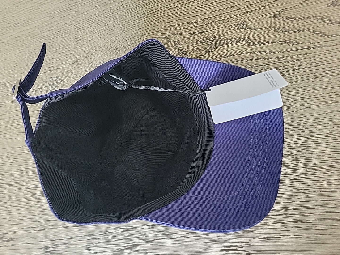 Salvatore Ferragamo Blue Gancini Baseball Cap New With Tags $350