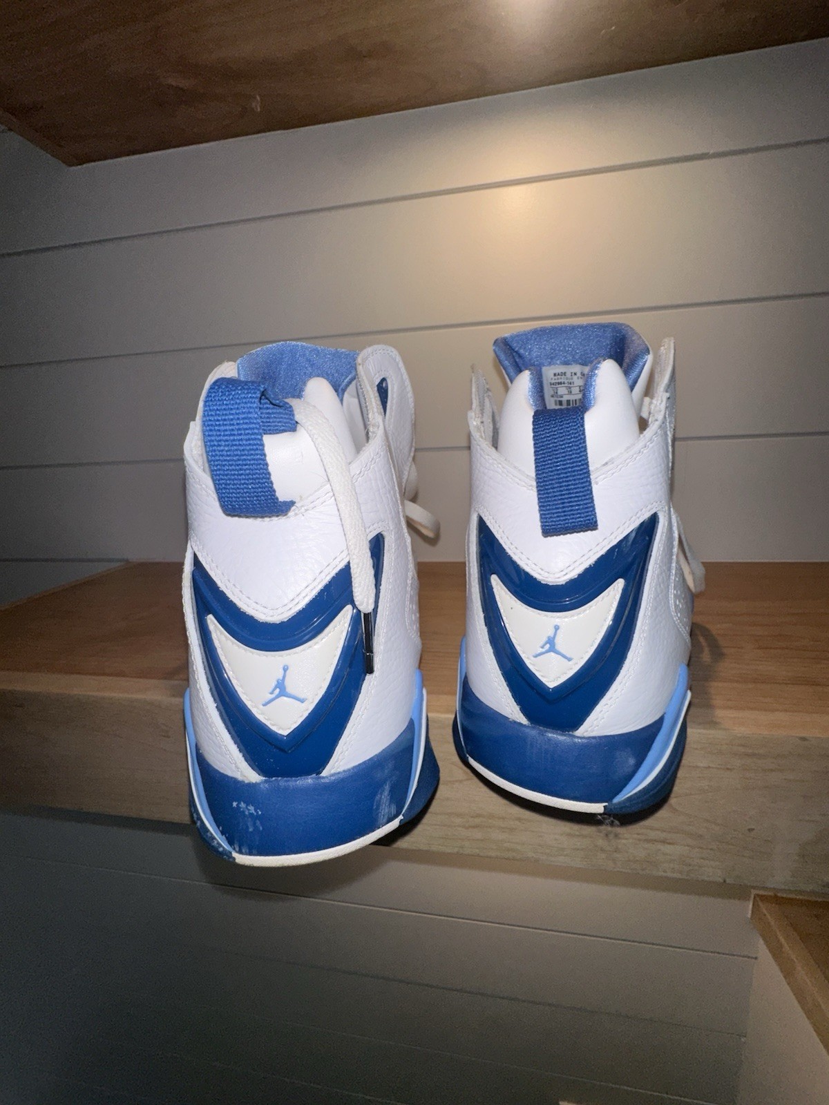 Nike Jordan True Flight White University Blue Men’s Size 14 342964-141