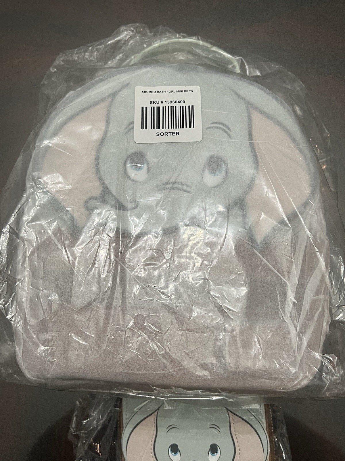Loungefly Baby Dumbo Bath Cosplay Mini Backpack & Wallet NWT RARE HTF