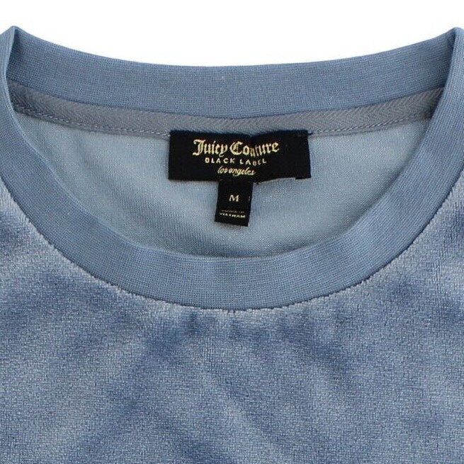 Juicy Couture Sweatshirt Black Label Women’s Velour Pullover WTKT82859