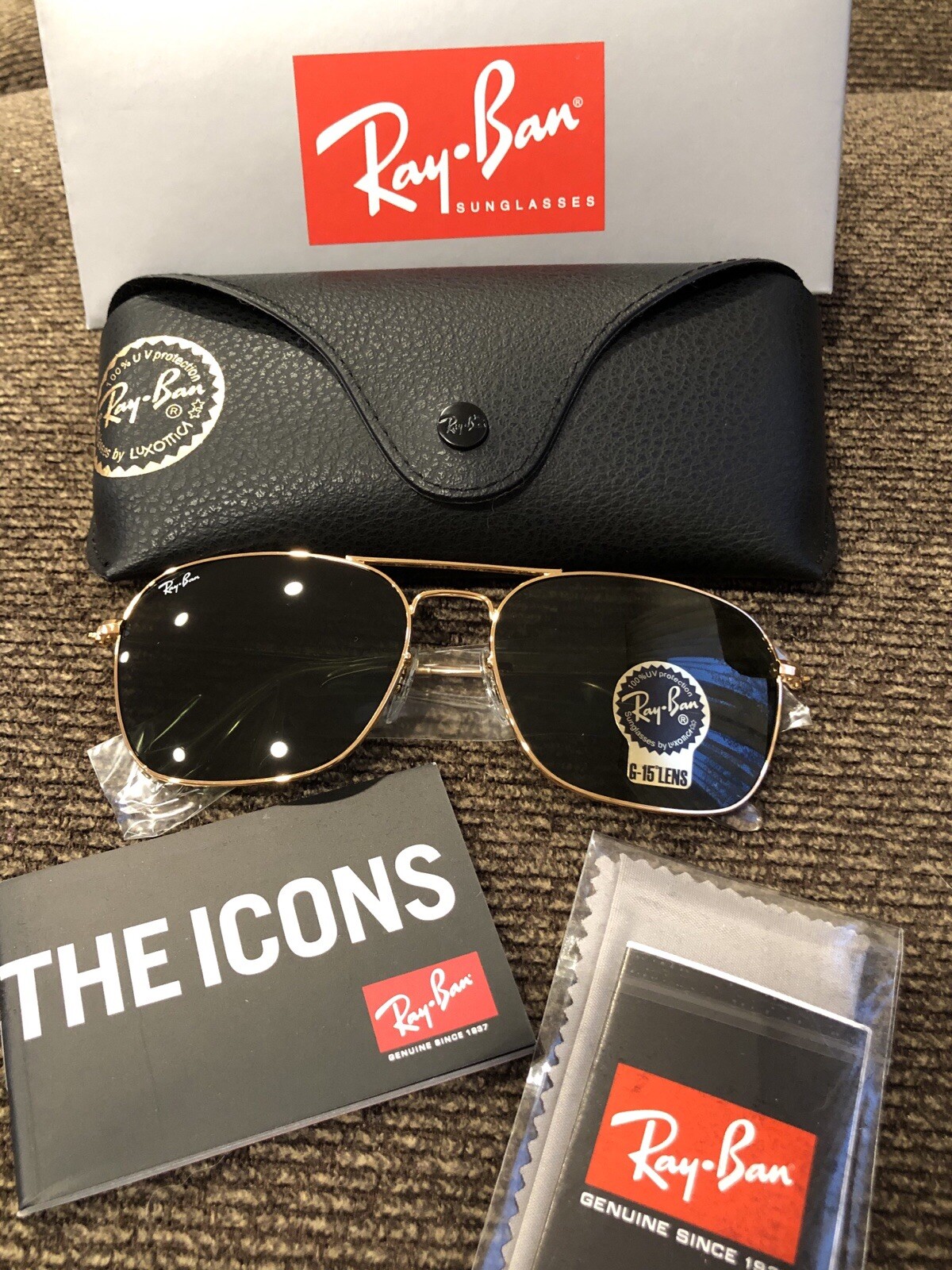 New Ray-Ban Caravan RB3136 Sunglasses