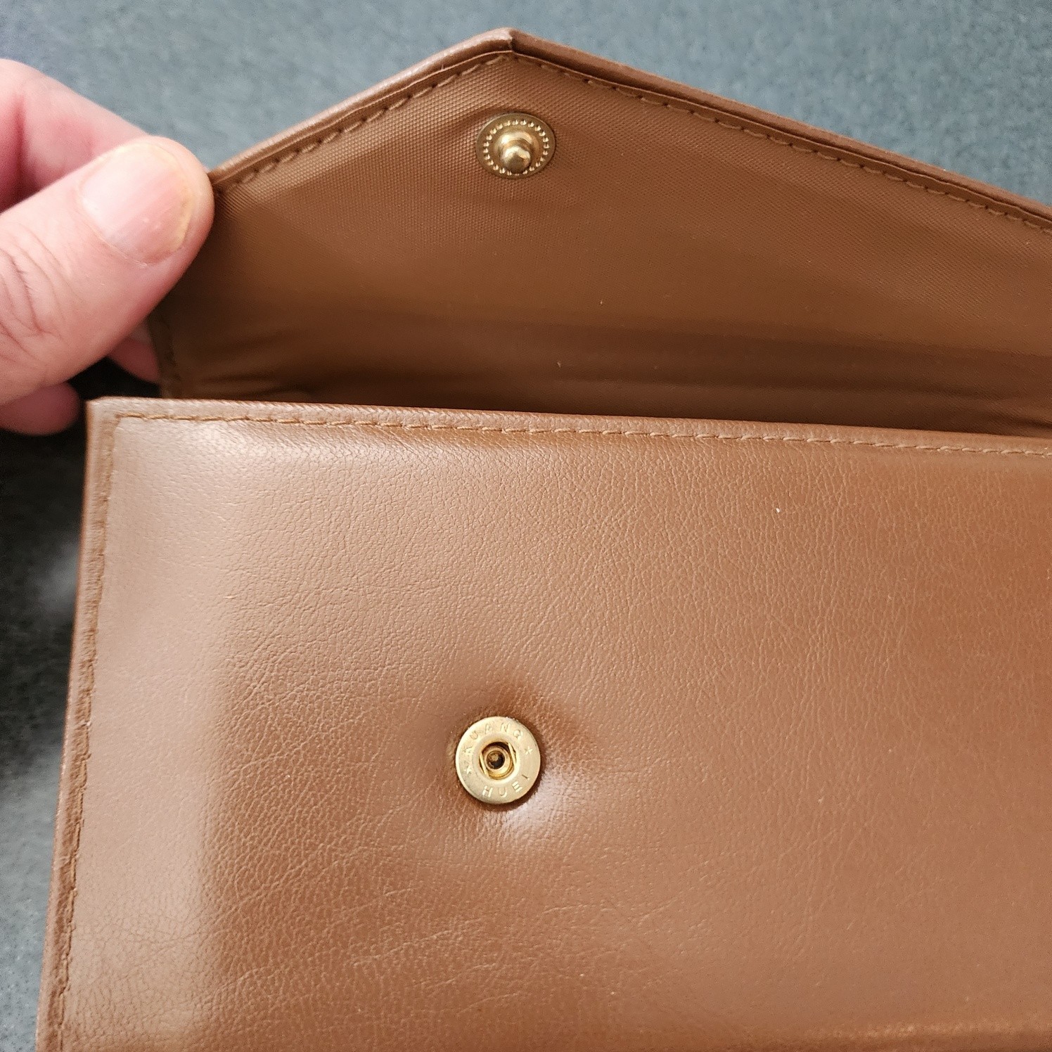 Vintage New Gift Set / Wallet + Key Case – NOS Tan/Brown Women’s