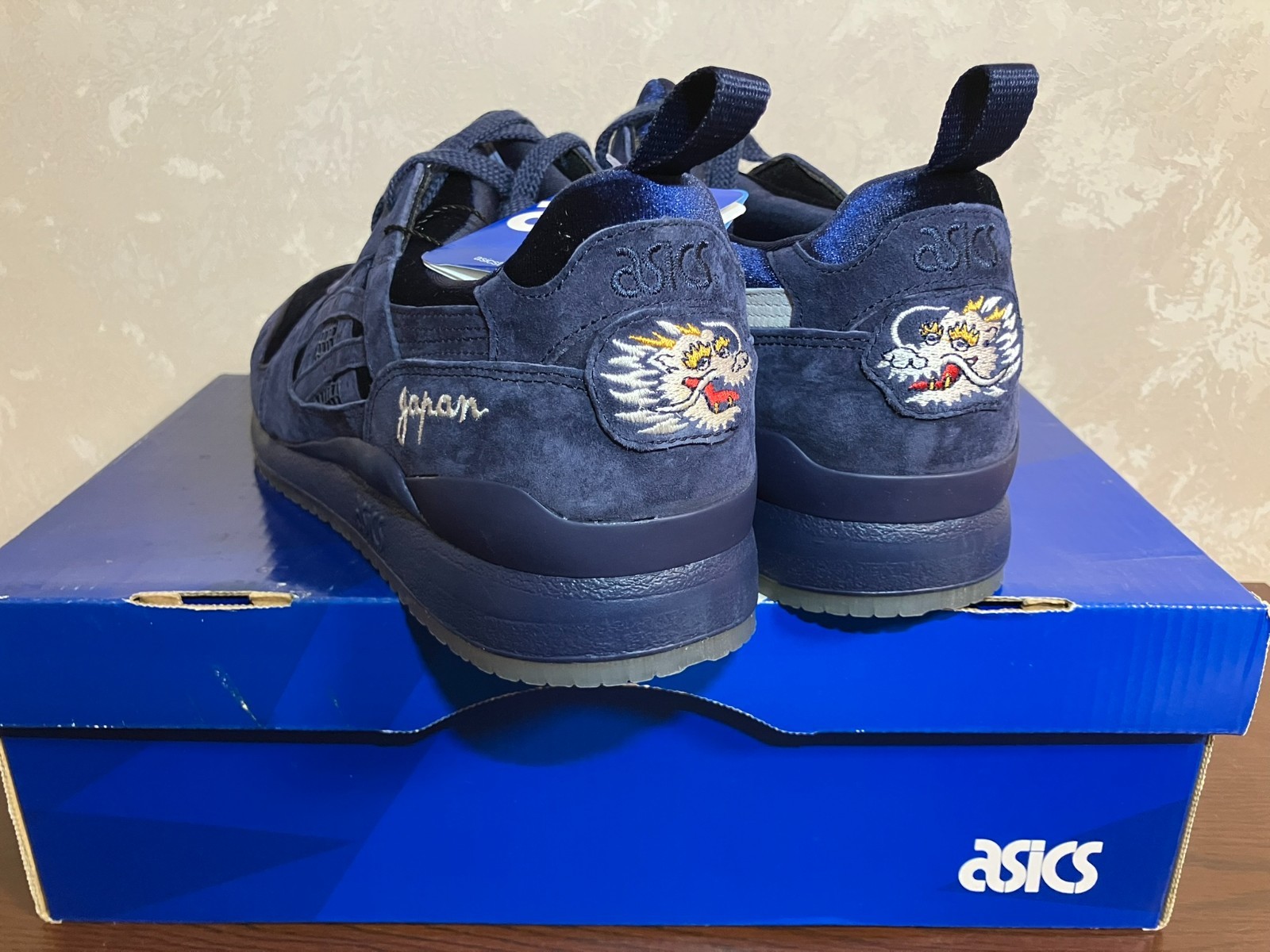 Asics Gel-Lyte III OG Souvenir Jacket Navy Mita Sneakes×BEAMS US10, 11 – New