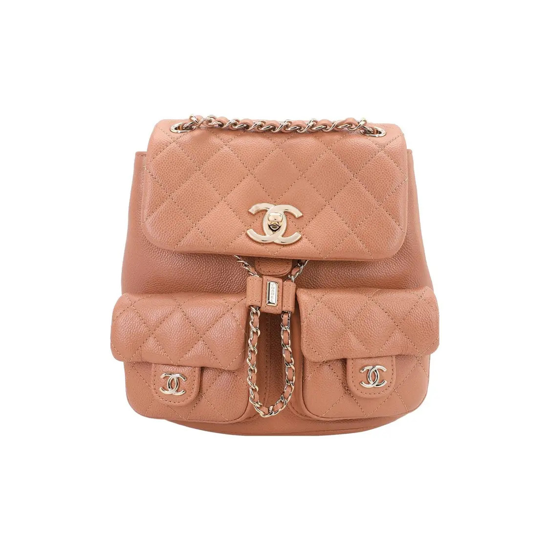 CHANEL Duma Backpack Medium-sized Unisex 8.2×4.7×8.6 in