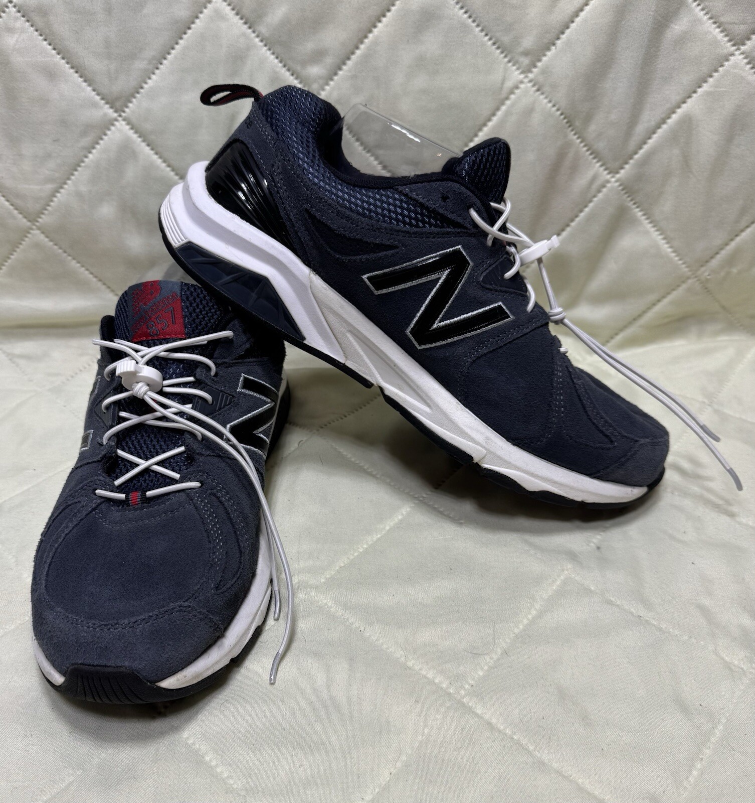 New Balance 857 Suede Men’s 9.5 Navy MX857CH2 EUC