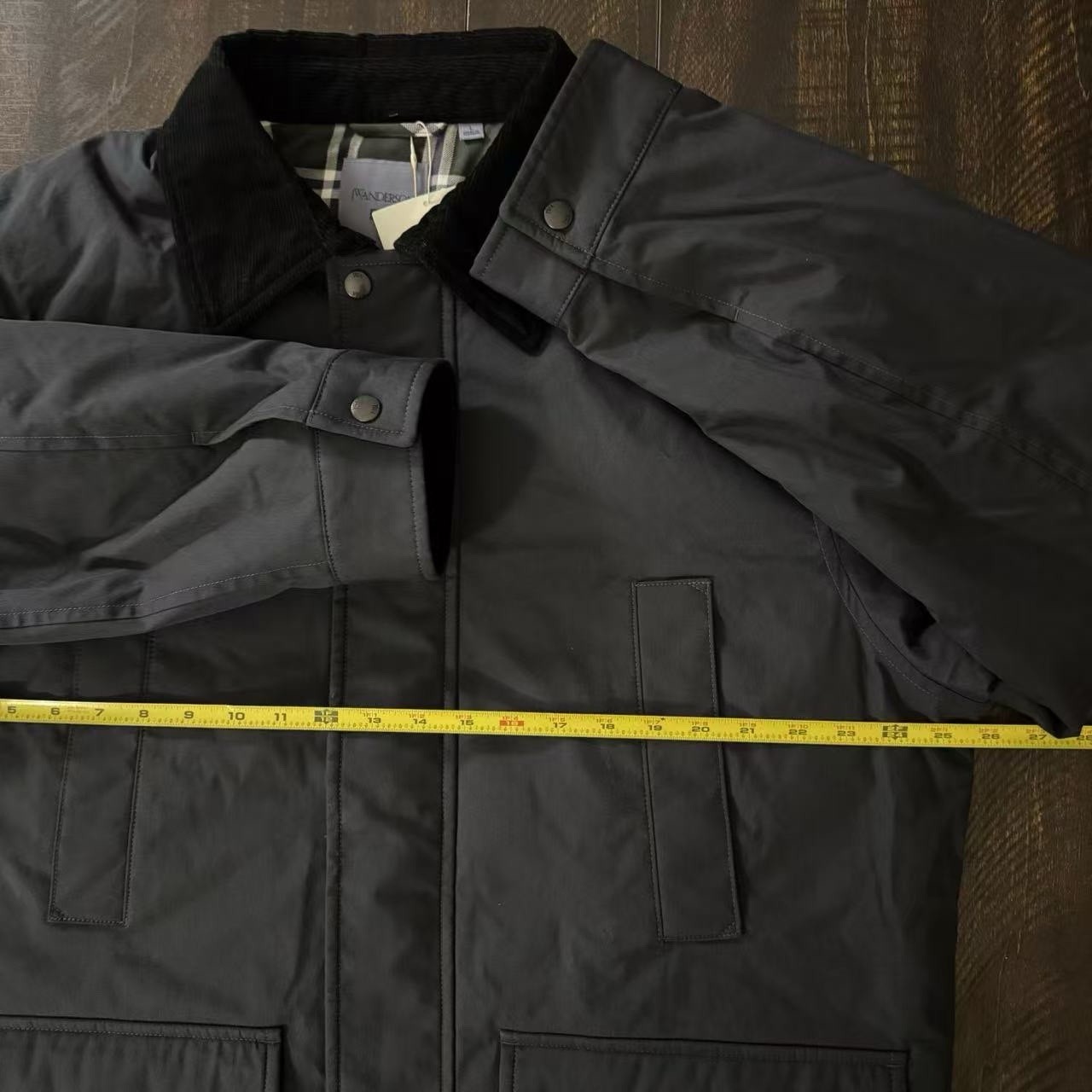 Uniqlo x JW Anderson Pufftech Utility Jacket Navy Puff Tech Size L