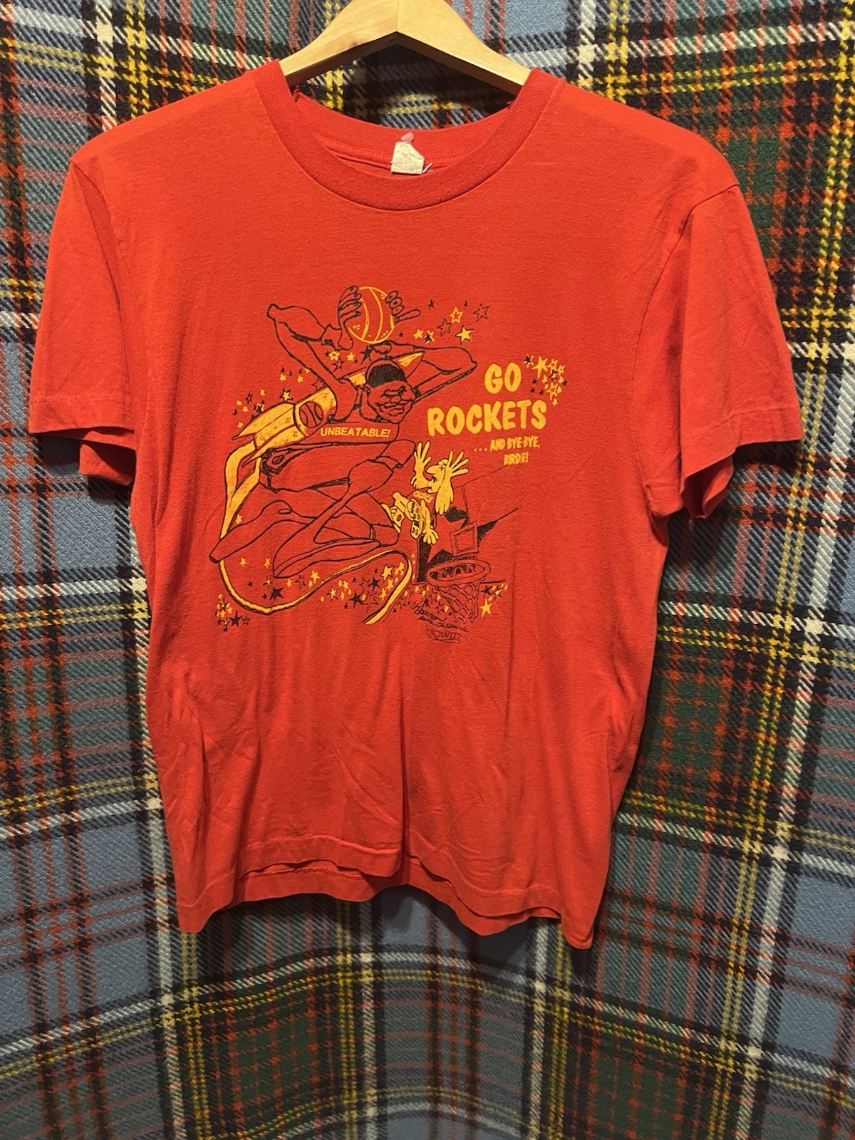 Vintage 80s Houston Rockets T Shirt
