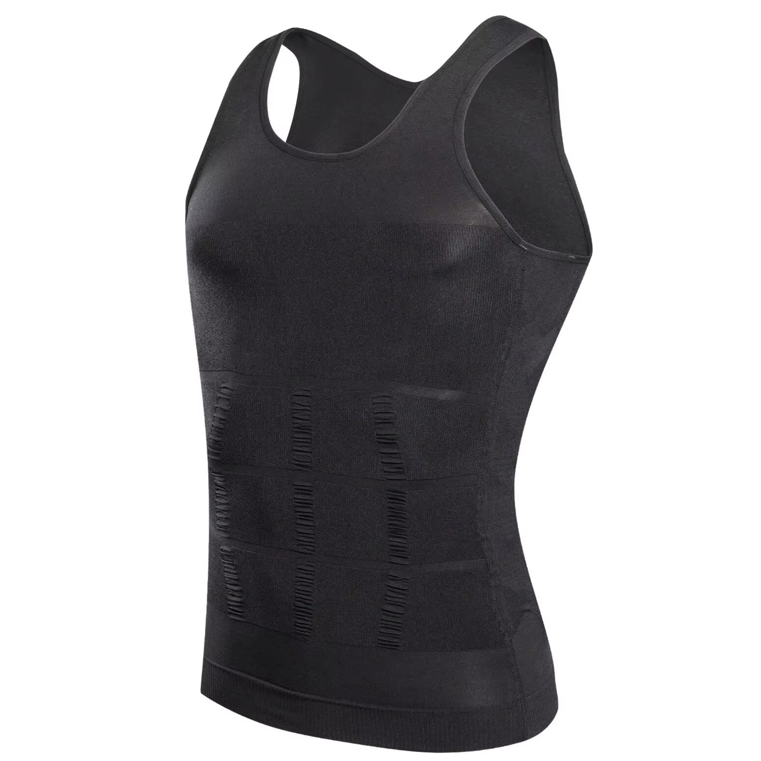 Men Body Shaper Slimming Vest Compression Undershirt Waist Trainer Belly Control