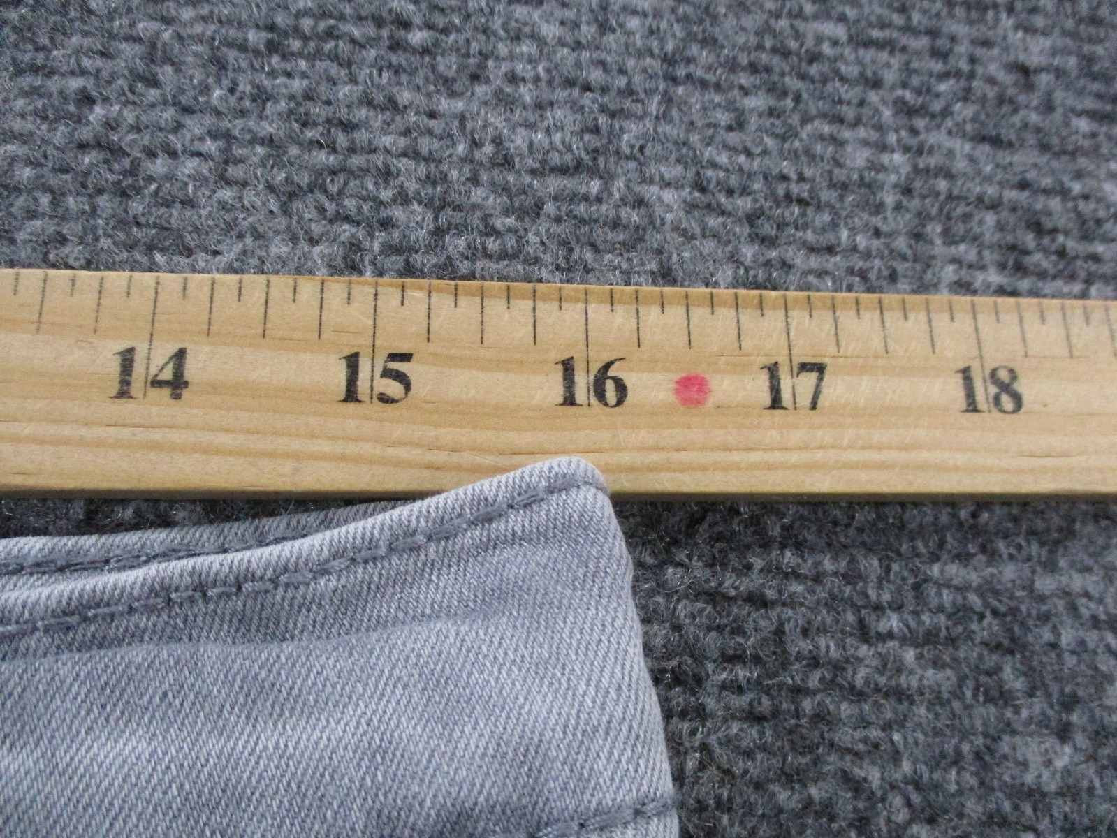 BKE Jeans Mens 33 X 32 Gray Denim Jake Straight Casual Faded Buckle Stretch