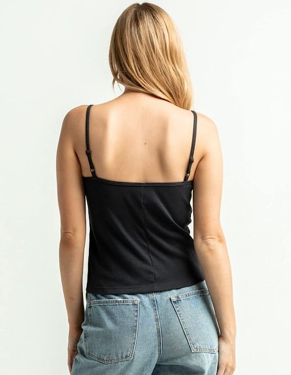 Nike Women’s Sportswear Essential Cami Shirt Black Sz Large cz9294 010